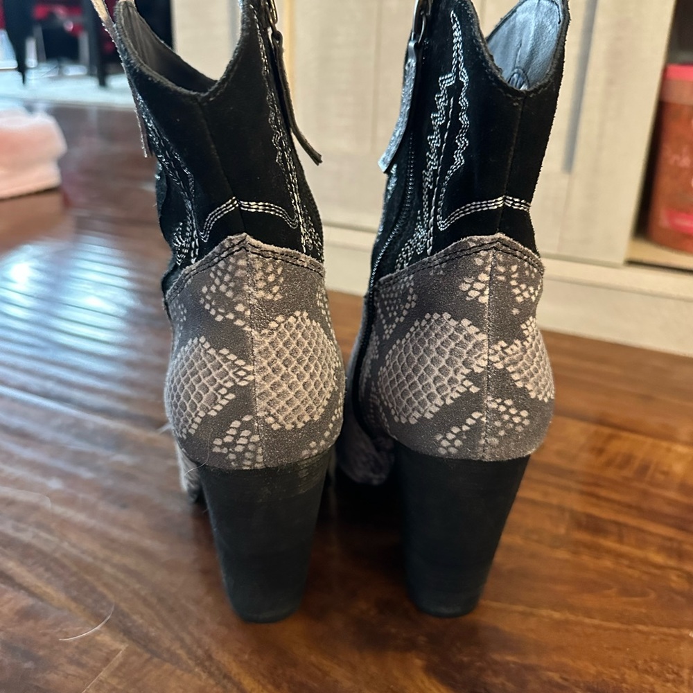 Dingo snake print western style boots - Picture 4 of 7